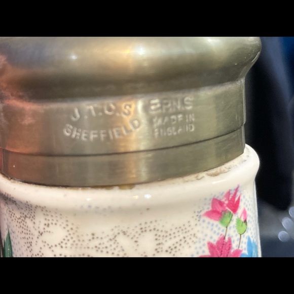 Chintz Sugar Shaker Art Deco 1937 - Picture 11 of 12